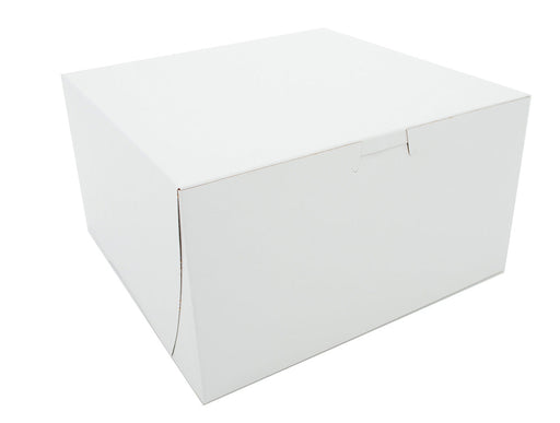 9X9X5 in Locking Corner Bakery Box 100 Count - Donut-Equipment.com