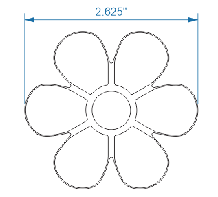 Flower 3 row cutter