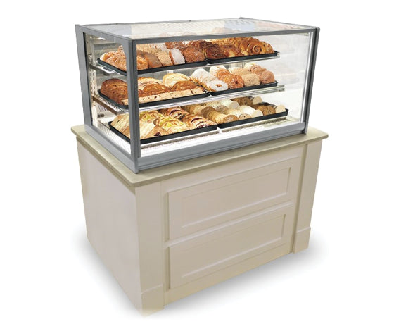 Federal Industries (ITD6026)-Non-Refrigerated- 60" Counter Case w/Straight Glass 120V