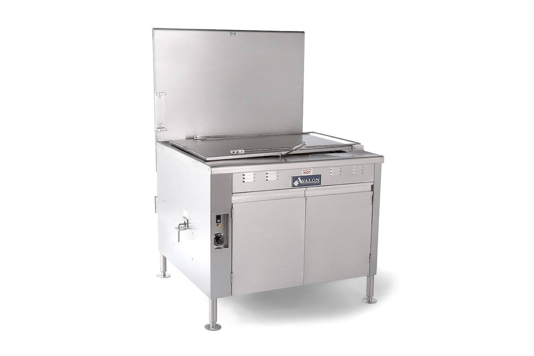 Avalon (ADF34-G-P-BA) 24" X 34" PROPANE GAS FRYER, ELECTRONIC IGNITION, Left Side Drain Board