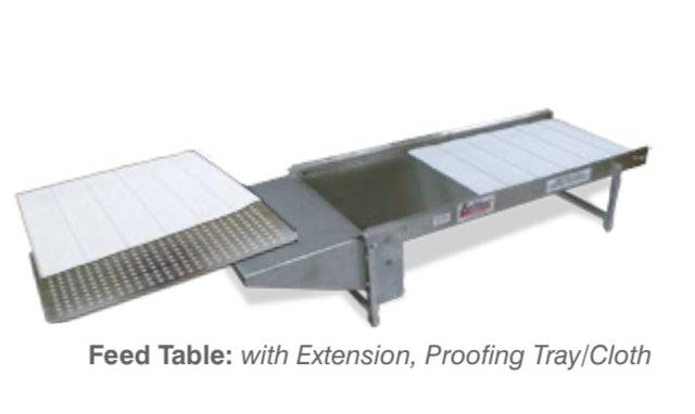 Belshaw Feed Table for Mark VI with 12 Inch Extension for Yeast Raised Donuts