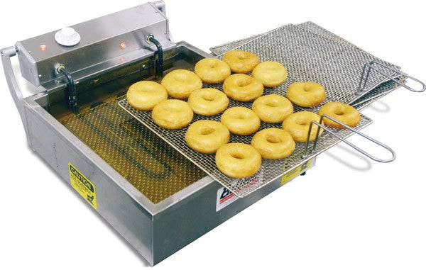 616B Cut-N-Fry for Donuts - Includes Depositor, Plunger, Cylinder, Mount, and Fryer