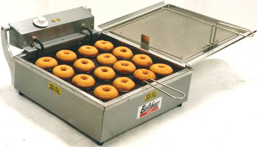 616B Cut-N-Fry for Hushpuppies - Includes Depositor, Plunger, Cylinder, Mount, Submerger, and Fryer