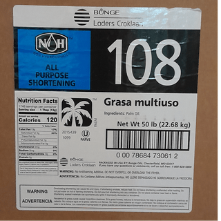 NH 108 All Purpose Shortening 50#