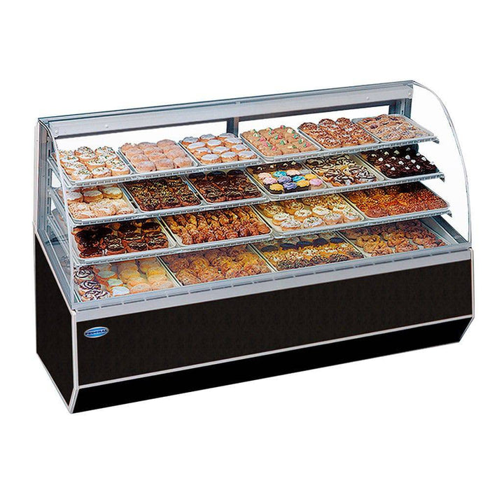 Black Exterior Color Federal SN-77 Non-Refrigerated Dry Case 77" x 37.75" x 48"