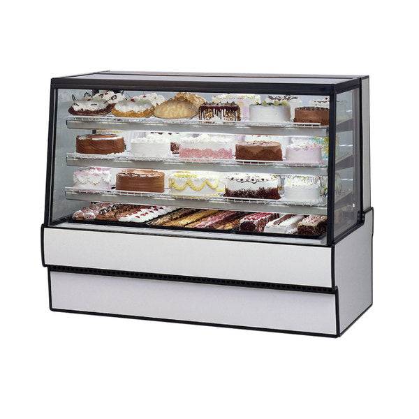 Montana Walnut Refrigerated High Volume Series Display Case 77" x 35.31" x 48"