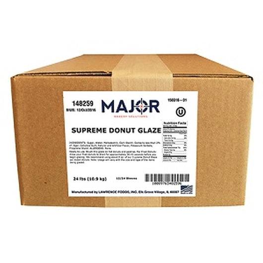 Lawrence Foods Supreme Doughnut Glaze, 2 Pounds, 12 Per Case