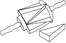 Junior Hexagon/Croissant Triangle Cutter