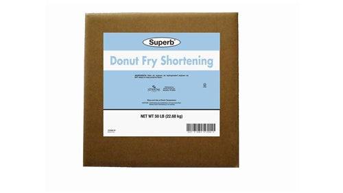 Superb Shortening Donut Frying Cube Oil - Soy -Palm Blend 50 Lb.